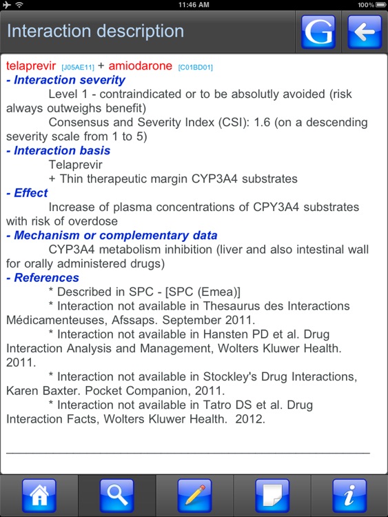 Drug Interactions for iPad screenshot-4