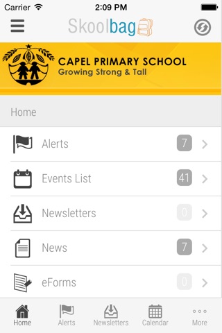 Capel Primary School - Skoolbag screenshot 2