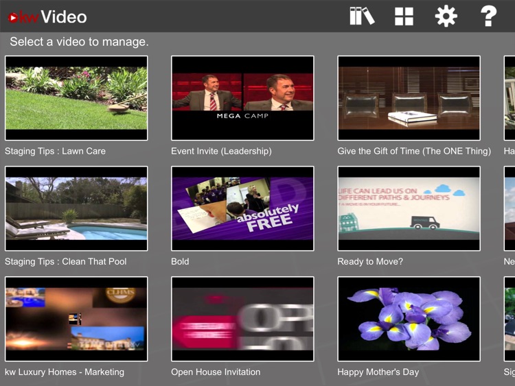 kwVideo for iPad