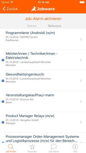 Jobware: Jobs, Jobbörse(圖3)-速報App