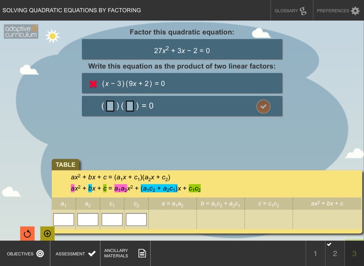 Solve Quad Eq's by Factoring screenshot-3