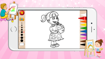 How to cancel & delete Paint & Drawing Coloring Books Occupation for kids from iphone & ipad 4