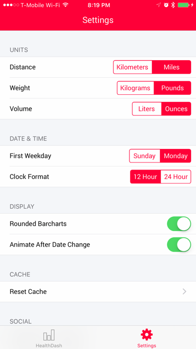 HealthDash for Health App - Activity Dashboard