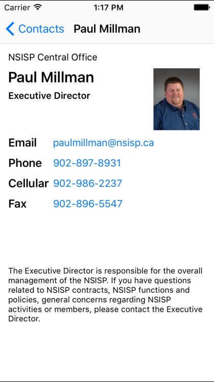 NSISP Contacts