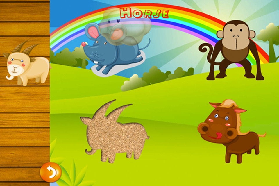 QCat Animal Zoo Puzzle screenshot 2