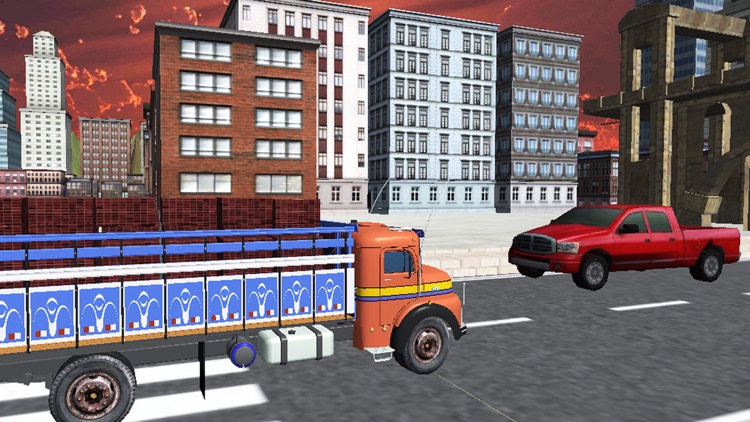 City Cargo Truck Driver 3D: Transportation Trailer screenshot-3