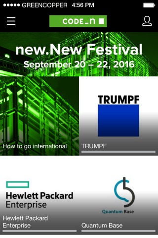 CODE_n new.New Festival App 2016 screenshot 3