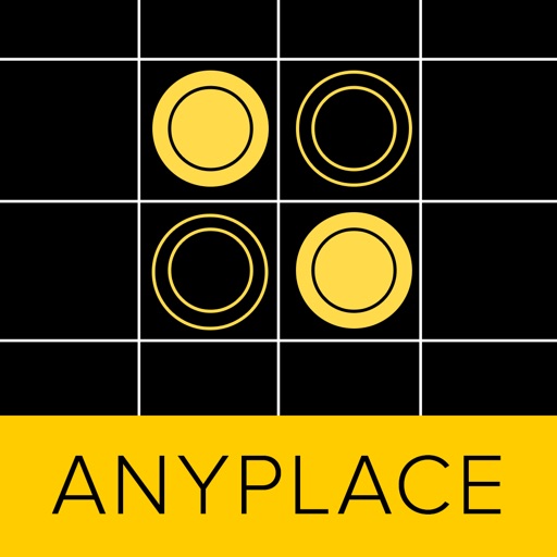 Anyplace Reversi - Othello : black & white Icon
