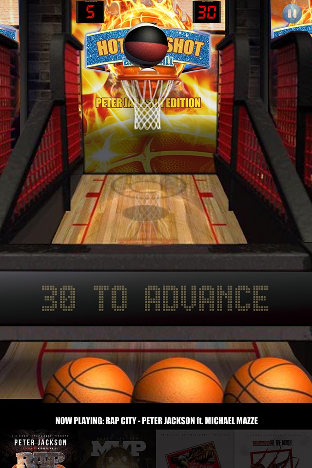 Hot Shot Basketball - Peter Jackson Edition screenshot 3