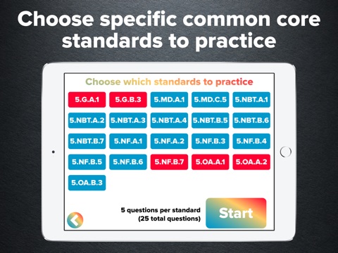 5th Grade Math Practice screenshot 2