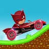 Cat Pj Hero Car Mask Racing