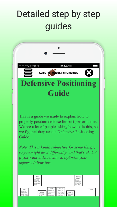 Guide for Madden NFL Mobile 2016 screenshot 3