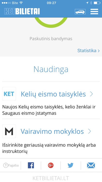 KETBILIETAI D kategorija screenshot-3