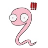 Life Of Pink Snake Sticker