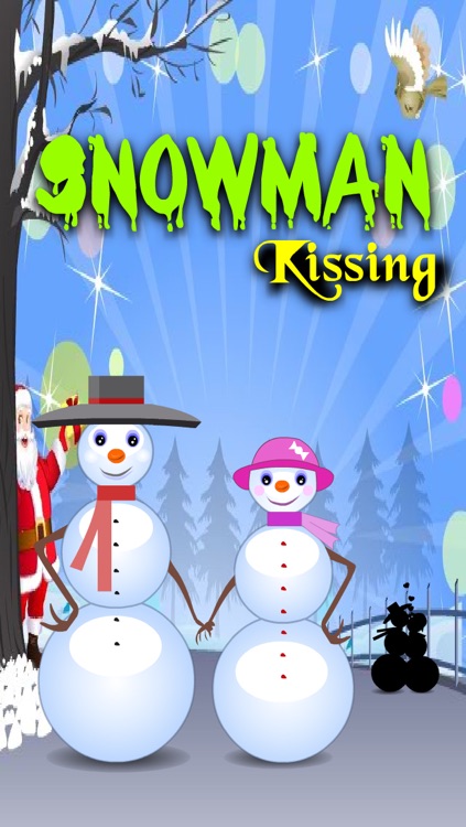 Snow Man Kissing