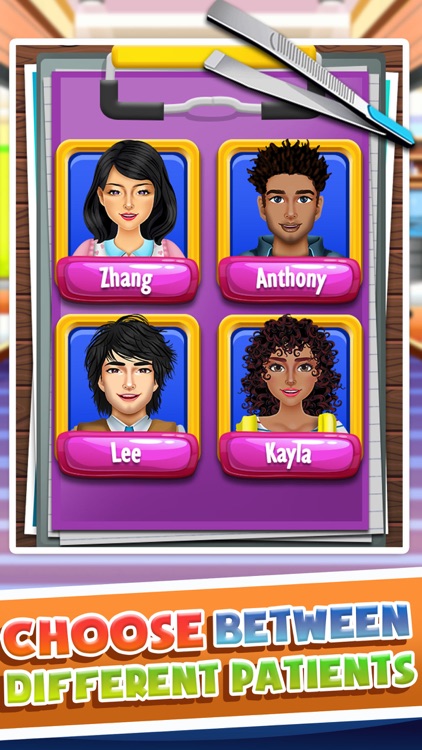 Kids Hospital Surgery Simulator - Little Baby Doctor Salon Games for Girls & Boys! screenshot-4