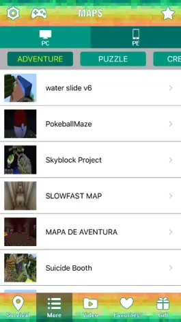 Game screenshot Survival Maps Guide for Minecraft Pocket Edition apk