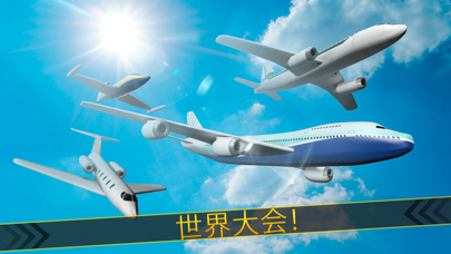 3次元 無限 航空機 の便 - 無料 パイロット レース ゲームのおすすめ画像2