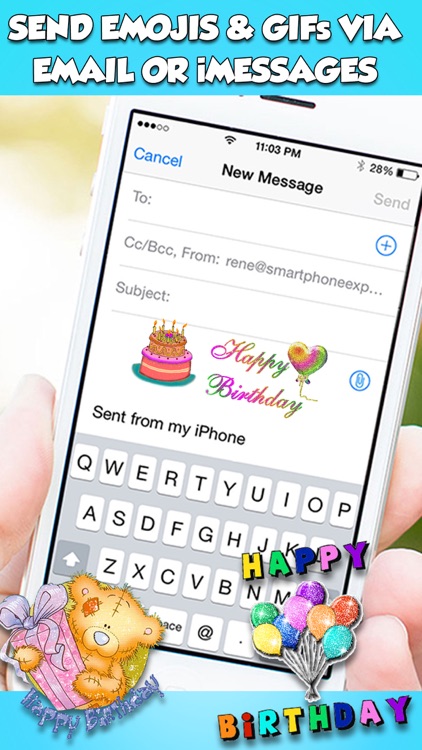 Happy Birthday Animated Emojis & GIFs