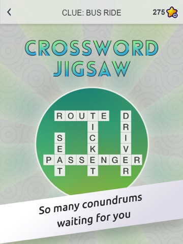 Crossword Jigsaw - Word Search and Brain Puzzle with Friends screenshot