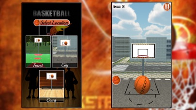 Screenshot #1 pour Real Basketball Shoot