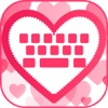 Love Keyboard Designs - Girly Themes, Emoji & Font
