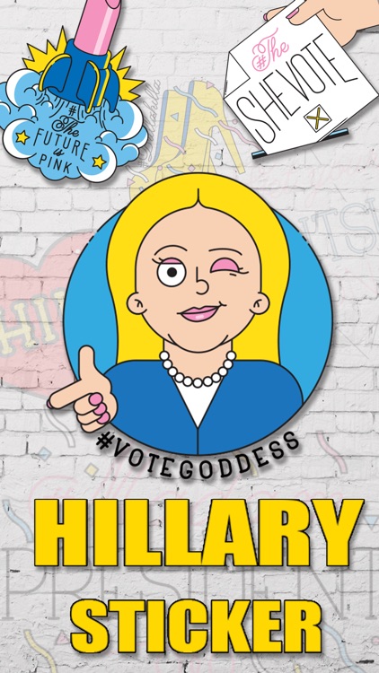 Hillary Clinton Emoji Sticker screenshot-3