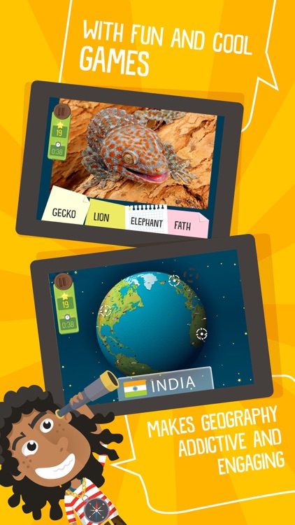 Atlas 3D for Kids – Games to Learn World Geography