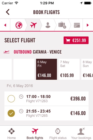 Volotea screenshot 2