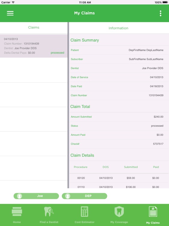 Delta Dental Tablet screenshot-4