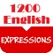 This app contains 1200 common and useful expressions or phrases which you can use to improve and strengthen your English skills