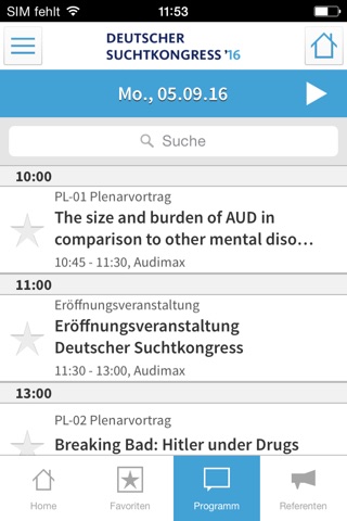 SUCHT 2016 screenshot 4