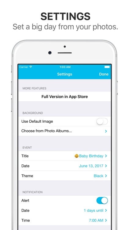 Big Day Lite - Event Countdown screenshot-4