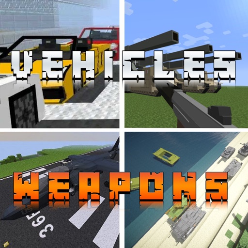 Vehicles & Weapons Mods Guide - for Minecraft PC Icon