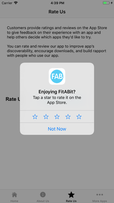FitABit - To be Fabulous screenshot 4