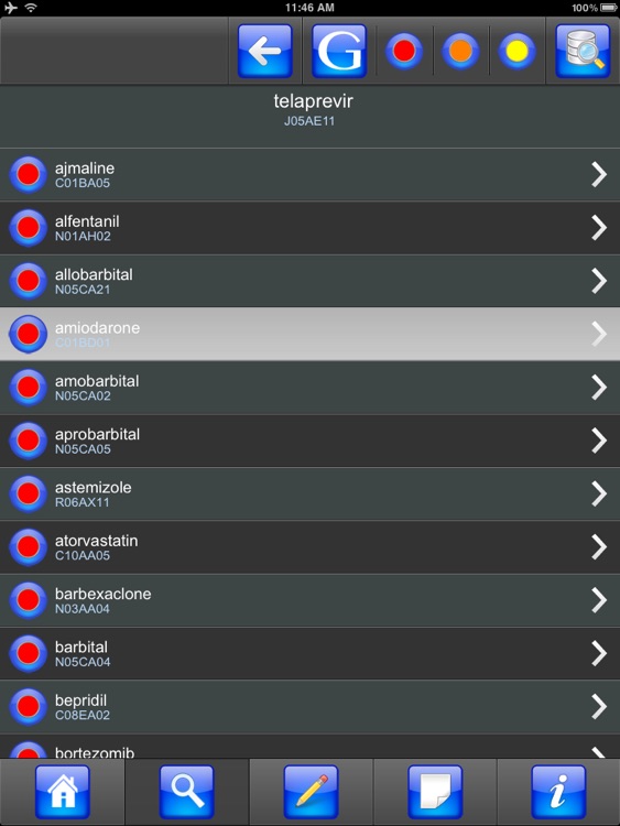 Drug Interactions for iPad screenshot-3