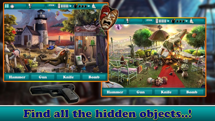 Criminal diary : Hidden Object Find Hide Clue