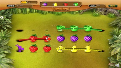 Snakes Stretch for Fruits - highly addictive puzzle time management game screenshot 4