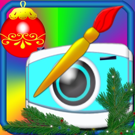 Draw Christmas- fun Drawing On Real Photos iOS App