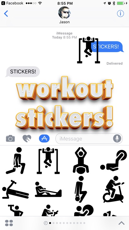 The Workout Stickers