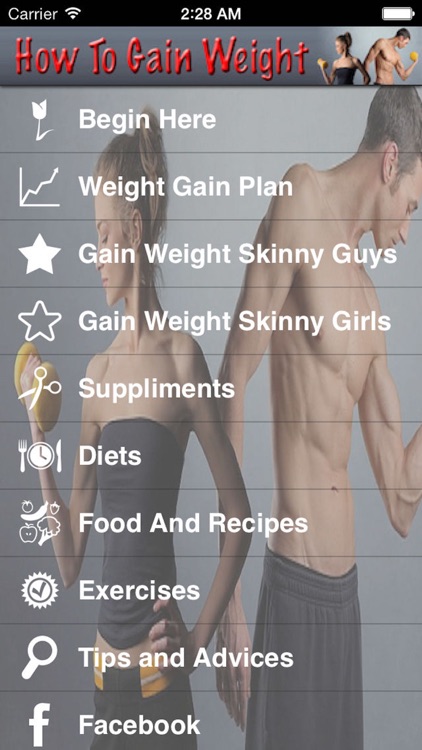 How To Gain Weight: How to Build Muscles Fast screenshot-0