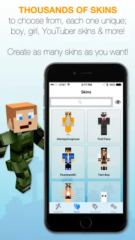 Game screenshot Best Skins Creator Pro - for Minecraft PE & PC hack