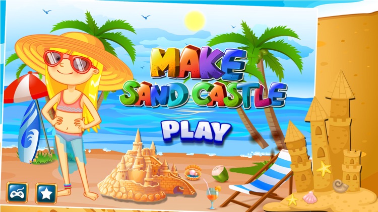 Make sand castle – Robinson island & fun at beach
