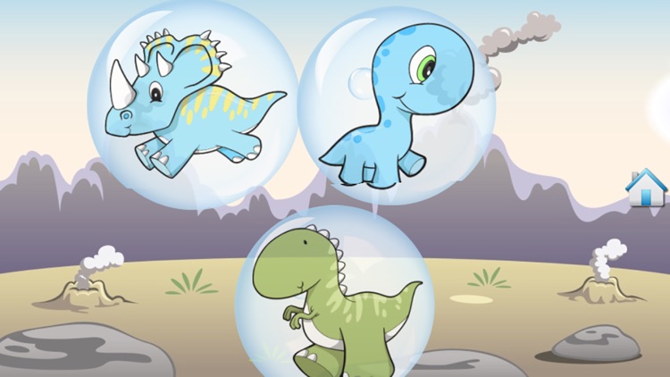 Dino Bubbles for Toddlers : discover the Dinosaurs ! FREE App screenshot-4