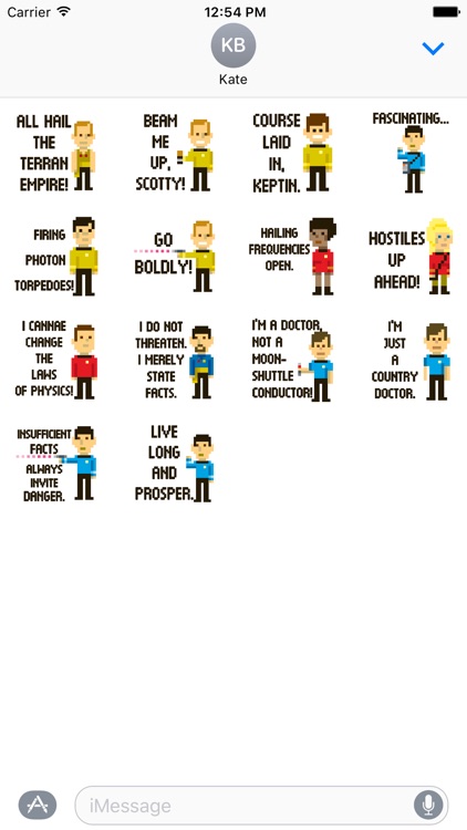 Star Trek Trexel Stickers