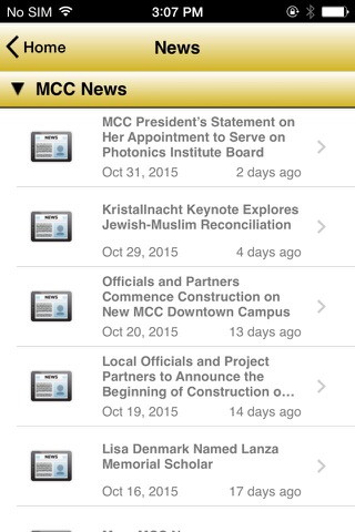 Monroe Community College screenshot 2