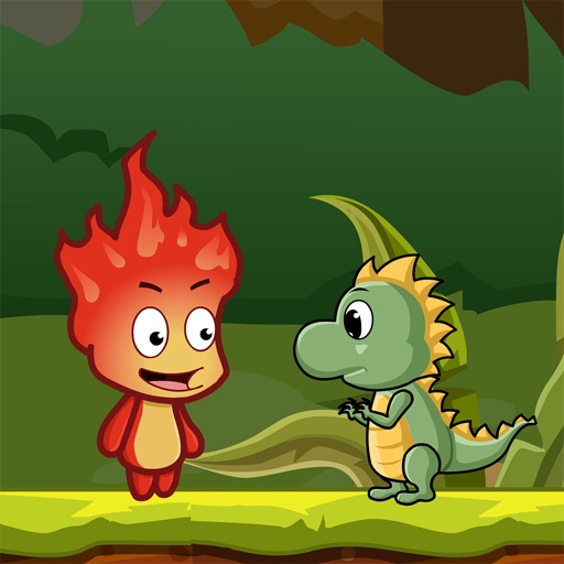 Fire Boy In  Deep Forest - deep forest adventure - free adventure game iOS App