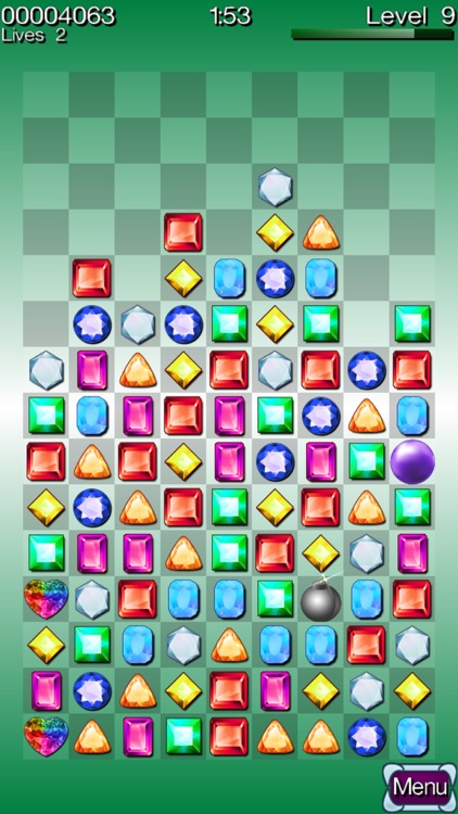 Diamond Stacks Mania : match 3 jewel gems puzzle!