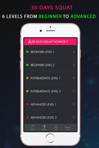 30 Day Squat Fitness Challenges Pro screenshot 2