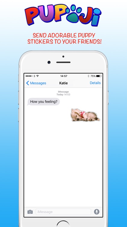 Pupoji - Cute Dog Emoji Keyboard Puppy Face Emojis screenshot-3